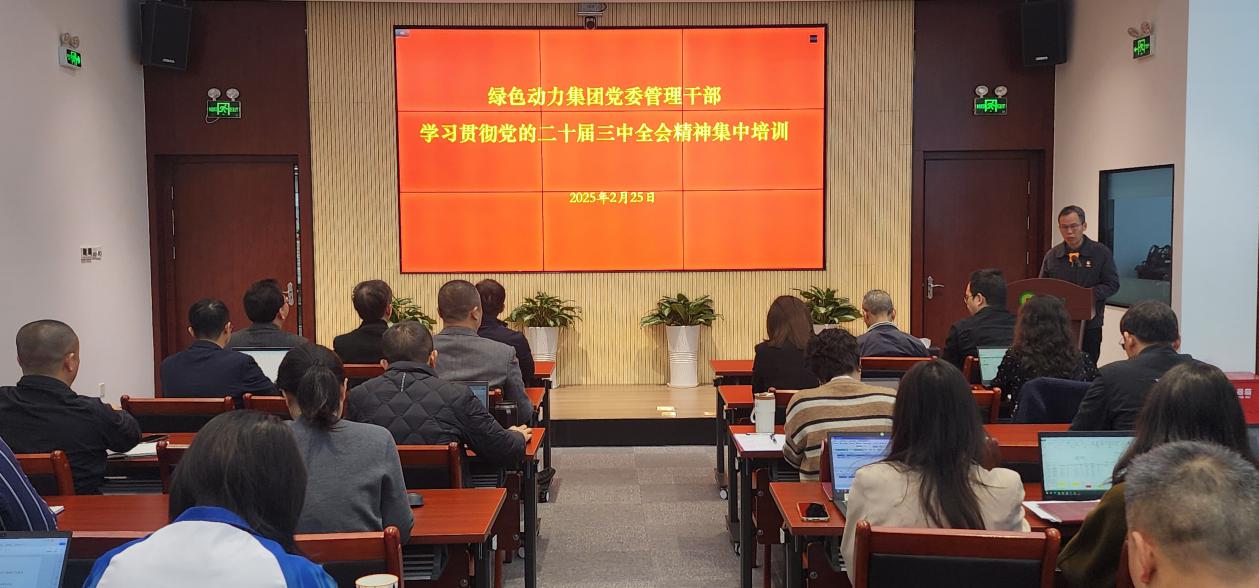贵宾会动力集团党委举办学习贯彻党的二十届三中全会精神集中培训班：筑牢高质量发展思想根基