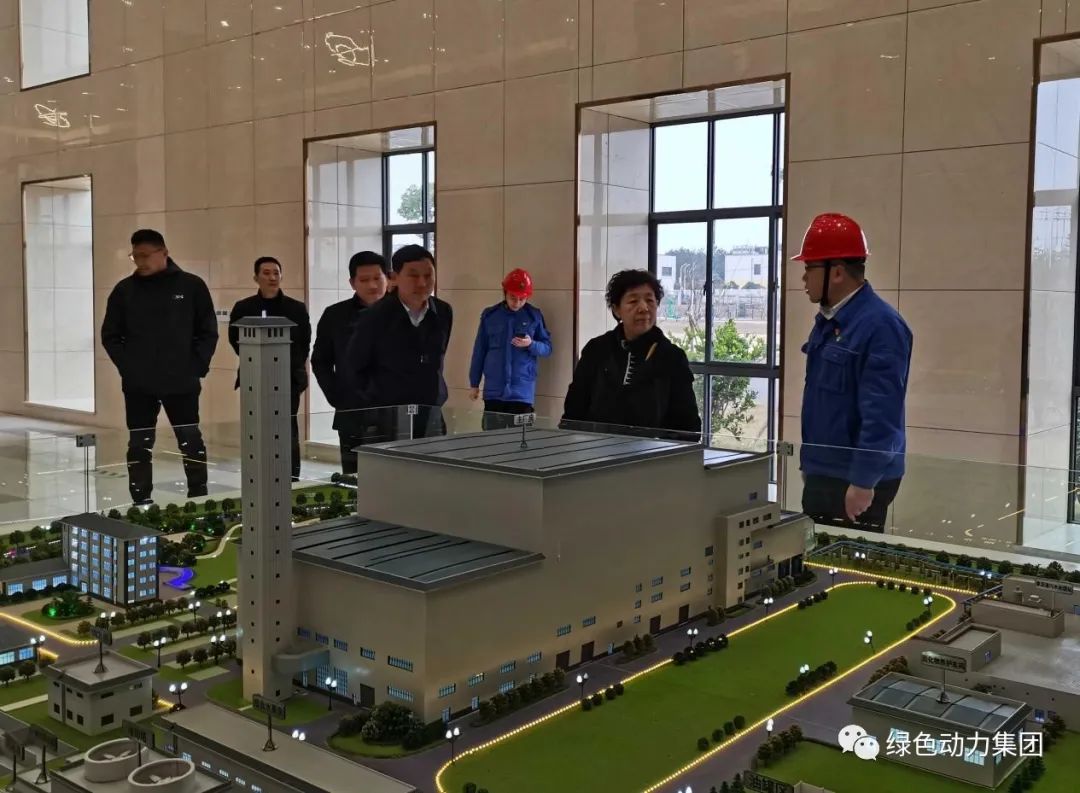 江西省生态环境厅一级巡视员石晶调研贵宾会动力丰城项目